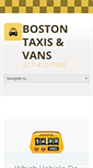 Mobile Screenshot of boston-taxis.com